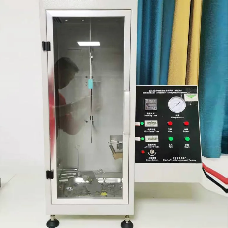 YG815B Fabric Flame Retardant Performance Tester (vertikal metod)